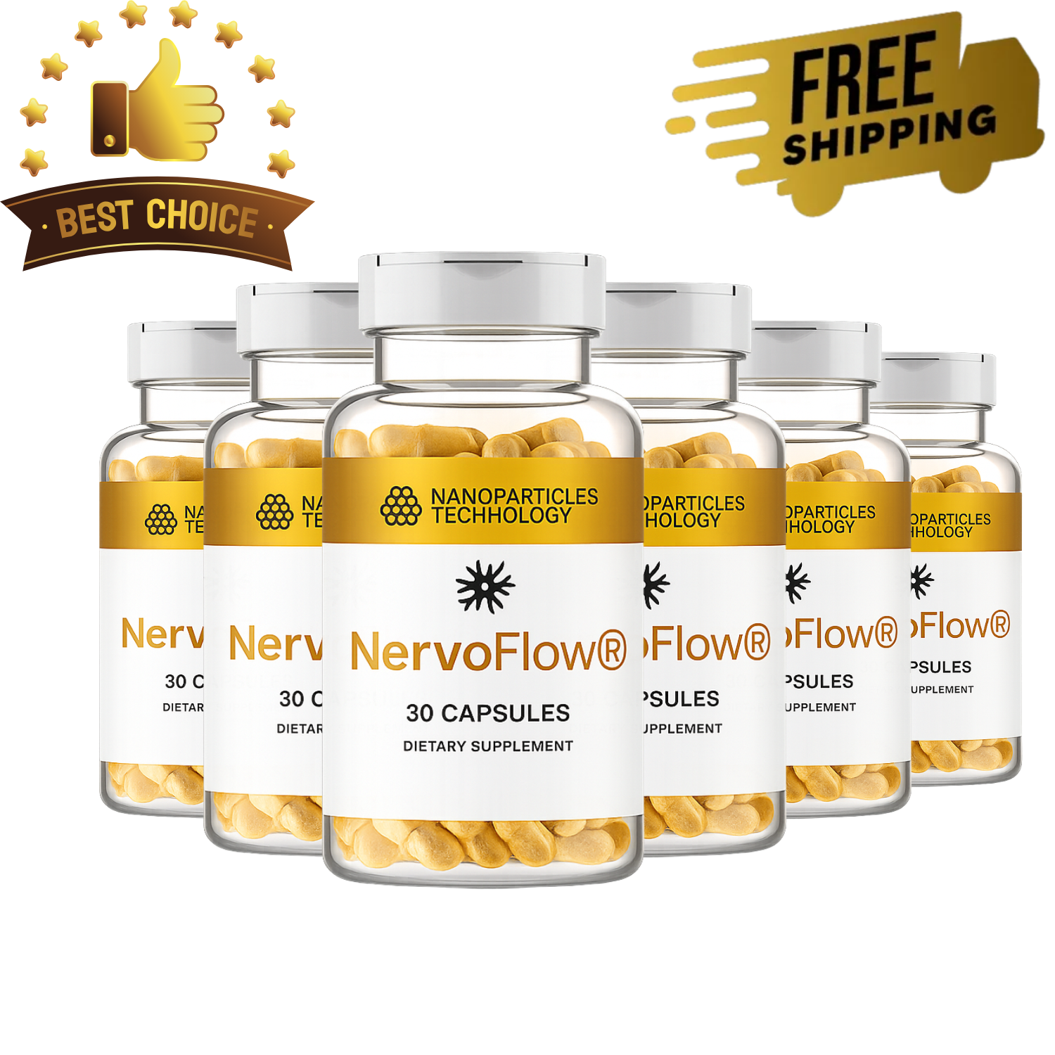 NervoFlow six bottle pack